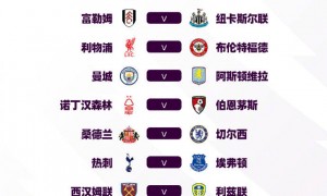英超新赛季赛程：揭幕战利物浦VS樱桃 曼联首轮踢阿森纳