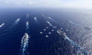 反华4航母齐出，6国反华联军集结，解放军提前布兵，防的就是现在