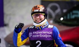 徐梦桃获得自由式滑雪世界杯卢卡站金牌 夺赛季首冠