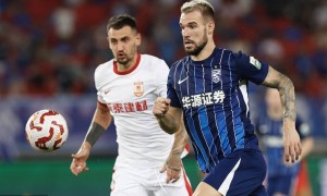 中超-绍尔中柱 三镇0-0亚泰连续5轮不胜