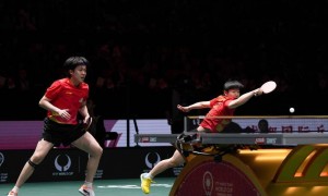 混团世界杯：莎头王曼昱零封林诗栋得分 中国8-1日本三连冠