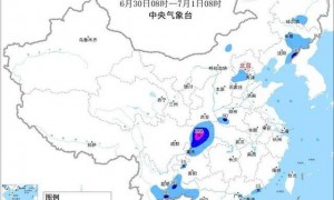 暴雨黄色预警：13省区市有大到暴雨 四川重庆部分地区有大暴雨