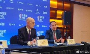 NBA主席萧华:杨瀚森有前途 会激励更年轻