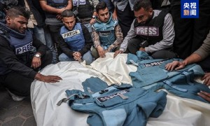 巴勒斯坦记者机构:加沙已成现代史上最大记者坟场