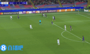 第90分钟绝杀!巴黎2-1巴萨 拉莫斯绝杀马尤卢破门李刚仁中柱