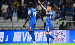 保留悬念!中超-路易斯开场闪击 申花1-0新鹏城升至第2